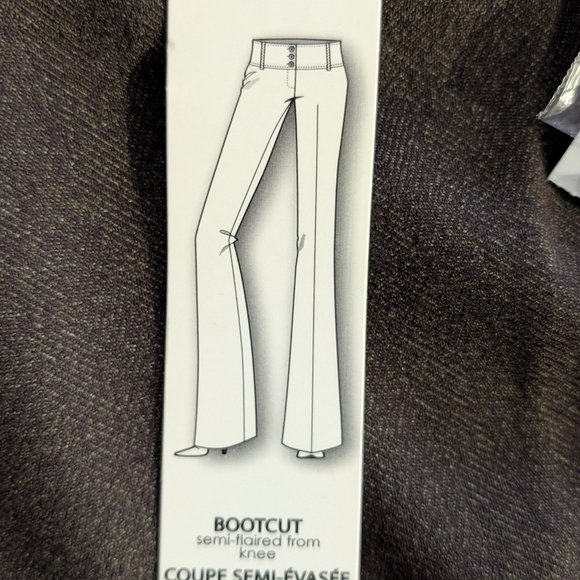 Dynamite Brown Boot Cut Pants with Flare - Picture 2 of 5